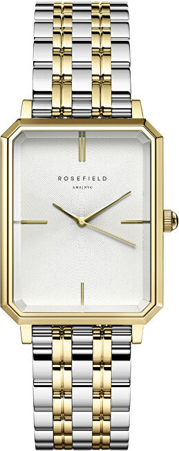 Rosefield The Elles White Sunray Steel Silver Gold Duotone Owsssg-O48