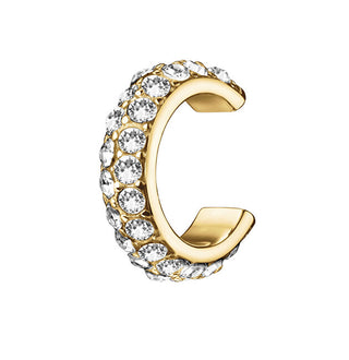 Rosefield Gold-Plated String Earring with Crystals Jeseg-J901 