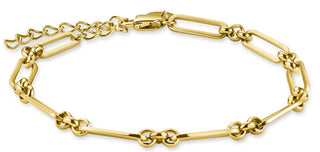 Rosefield Bracciale Placcato Oro Con Occhi Grandi Toccombo Jjtbcg-J440