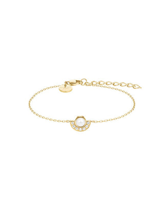 Rosefield Gold-plated steel Bracciale with pearl JBPCG-J1295
