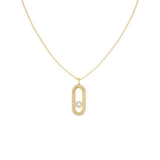 Rosefield Gold-plated charming pearl Collana JNPPG-J1293