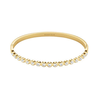 Rosefield Bracciale Solido E Scintillante Con Cristalli Jbbcg-J1208