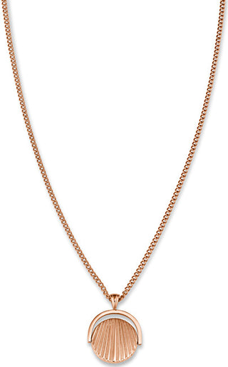 Rosefield Collier doré rose avec coquillage Toccombo Jtncrg-J449 
