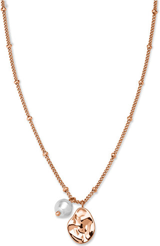 Rosefield Gold Pink Necklace with Toccombo Pendants Jtnprg-J447 
