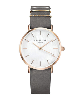 Rosefield The West Village Elephant Grey Rosegold 