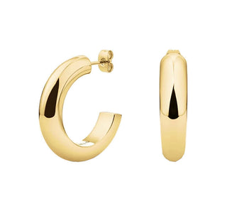 Rosefield Anelli Placcati In Oro Audaci In Acciaio Daily Solid Jedsg-J803