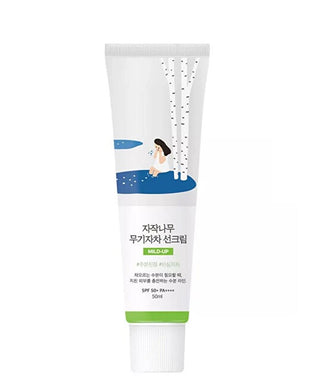 Round Lab Crema Protettiva Spf 50+ Birch Juice Moisture Mild-Up (Crema Solare) 50 Ml