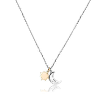 S'agapõ da donna bicolor Collana Sun e Moon Feelings SFE03