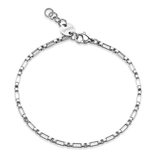 S'Agapõ Bracciale In Acciaio Pregiato Ripple Srp95