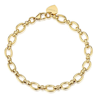S'agapõ Modern Chunky Steel Bracciale SHK117