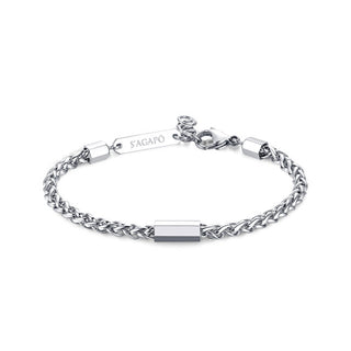 S'Agapõ Bracelet moderne en acier Ripple Srp15 