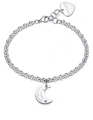 S'Agapõ Bracciale Moderno In Acciaio Con Calendula Be My Always Sbm73