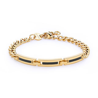 S'agapõ Modern men´s Bracciale made of titanium steel STI14