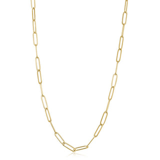 S'Agapõ Collana Moderna Placcata In Oro Per Pendenti Chunky Shk02