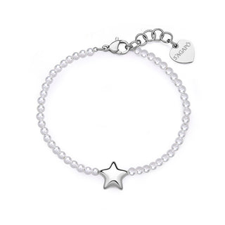 S'Agapõ Delicato Bracciale Con Perline Stellar Sse45