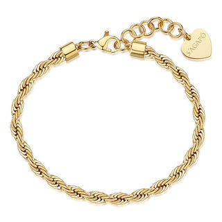 S'agapõ Delicate gold-plated Bracciale Valis Chunky SHK115