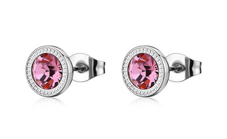 S'agapõ Steel balls con pink crystal Lucky Light SKT70