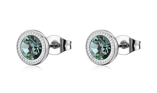 S'agapõ Steel balls con light green crystal Lucky Light SKT65