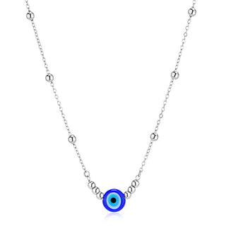 S'Agapõ Collier en acier avec Œil de Sorcière Swh05 