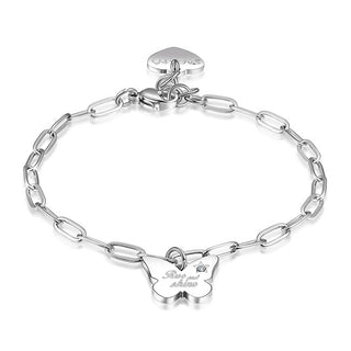S'Agapõ Bracciale In Acciaio Be My Always Sbm54, Alzati E Risplendi