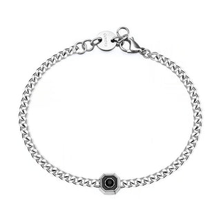 S'Agapõ Bracciale In Acciaio Per Uomo Snap Snp13