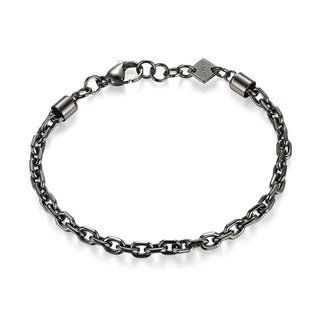 S'Agapõ Bracciale Da Uomo In Acciaio Amistad Sas14