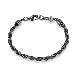 S'Agapõ Pulsera Trenzada de Acero Valis Amistad Sas12 