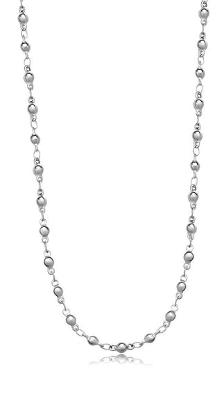 S'Agapõ Catena In Acciaio Con Sfere Chunky Shk77