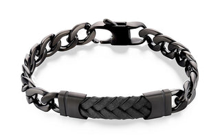 S'Agapõ Bracciale In Acciaio Alla Moda Per Uomo Parkour Skr15