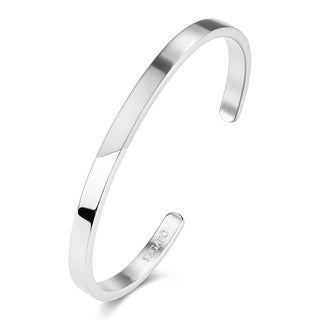 S'agapõ Solid steel Bracciale da uomo Bound SBD18 - Diameter: 5.5cm