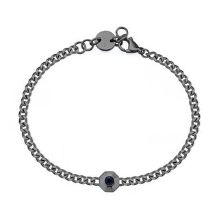 S'Agapõ Un Discreto Bracciale In Acciaio Snap Snp12 Da Uomo