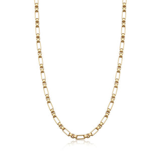 S'agapõ Matching gold-plated chain da uomo Ripple SRP91