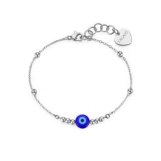 S'Agapõ Elegante Bracciale In Acciaio Occhio Di Dio Strega Swh15