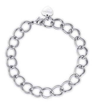 S'Agapõ Bracelet en acier Elegante et robuste Shk33 