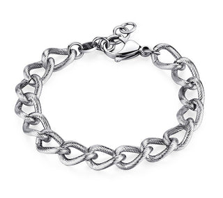 S'Agapõ Elegante Bracelet en acier Ripple Srp59 
