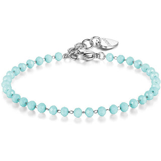 S'Agapõ Bracciale Con Perline Turchesi Per Pendenti Happy Shac61