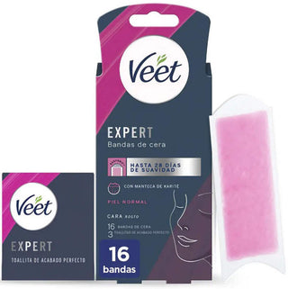Depil Veet Expert Face Strip 16 