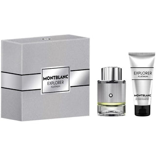 Montblanc Cofanetto Explorer Platinum Uomo — Set profumo