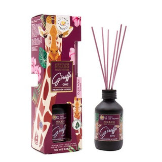The House of Aromas Mikado Giraffe Chic Pesca Ylang 100ml — Diffusore ambienti