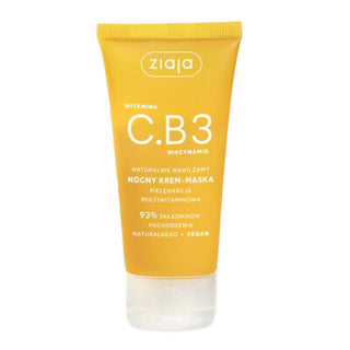 Ziaja Crema-Maschera Notte Vitamina C.B3 Niacinamide 50 ml