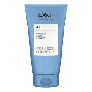 S. oliver Pure Sense, gel doccia, su tutto il corpo, 150 ml