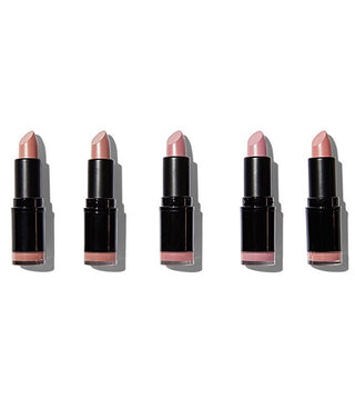Revolution Pro Set Di Cinque Rossetti Matte Nude (Collezione Lips Tick) 5 X 3,2 G
