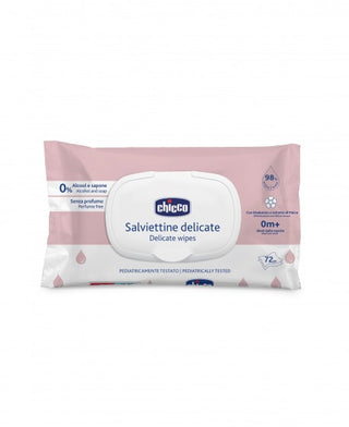 Chicco Salviette Delicate 72Pz Con Flipcover