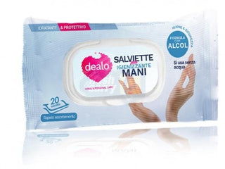 Dealo Salviette Igienizzanti Alcool Pz.20