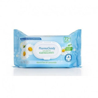 Clendy Salviette Imbevute 72 Pz. Con Antibatterico Alla Clorexidina