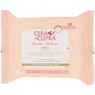 Cera Di Cupra Makeup Remover Wipes 25pcs. With Honey Extract 