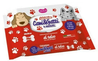 Dealo Salviettine Cani & Gatti Xxl 20 Pz