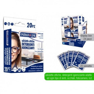 Farmaline Toalhetes para Óculos 20 Unid. 