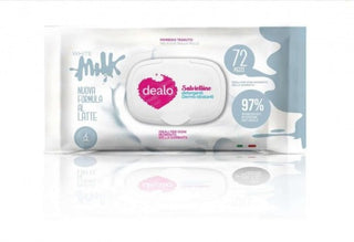 Dealo Salviettine X 72 Salv. Latte Bianco