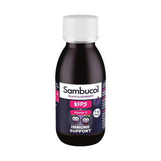 Sambucol Kids Sciroppo per il supporto del sistema immunitario con sambuco nero e vitamina C 120 ml